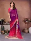A94 Heavy Georgette Silk Saree Wholesale Clothing Suppliers In India